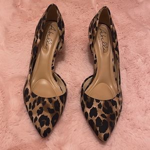 Abella Leopard Print Heels